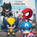Heróis Baby - Kit Digital