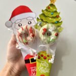 Palitos Donuts Natal – Editável no CANVA
