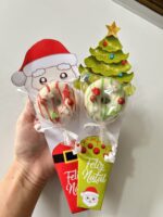 Palitos Donuts Natal – Editável no CANVA
