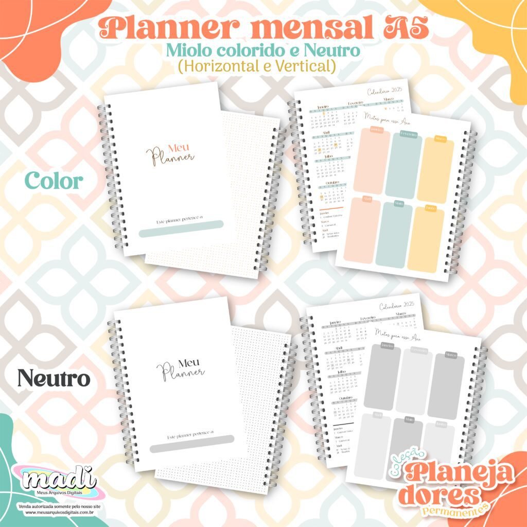 Coleção Planejadores Permanentes (Madi) - Imagem 7