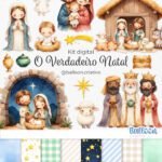 O verdadeiro Natal - Kit Digital (Balloon Criativo)