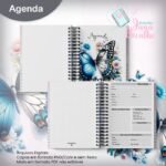 Agenda Datada 1 DPP CH - Coleção Watercolor Flower (Jana Bicalho) - Imagem 4