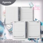 Agenda Datada 1 DPP CH - Coleção Watercolor Flower (Jana Bicalho) - Imagem 3