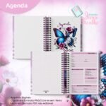 Agenda Datada CH- Coleção Watercolor Flower (Jana Bicalho) - Imagem 4