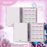 Agenda Datada CH- Coleção Watercolor Flower (Jana Bicalho) - Imagem 3