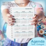 Agenda Permanente SH Colegial - Coleção Watercolor Flower (Jana Bicalho) - Imagem 4