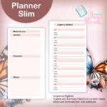 Slim Planner Datado - Coleção Watercolor Flower (Jana Bicalho) - Imagem 4