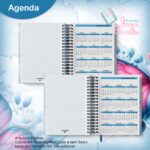 Agenda Datada 2 DPP - Coleção Watercolor Flower (Jana Bicalho) - Imagem 3