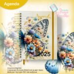 Agenda Datada SH - Coleção Watercolor Flower (Jana Bicalho)