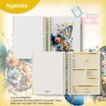 Agenda Datada SH - Coleção Watercolor Flower (Jana Bicalho) - Imagem 2