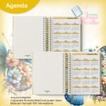 Agenda Datada SH - Coleção Watercolor Flower (Jana Bicalho) - Imagem 3