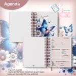 Agenda Permanente CH - Coleção Watercolor Flower (Jana Bicalho) - Imagem 3