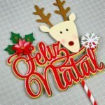 Rena Feliz Natal - Topo de Bolo