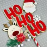 Hohoho Natal - Topo de Bolo