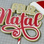 Gorro Feliz Natal - Topo de Bolo