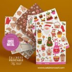 Coleção Doce Natal - Printables A4