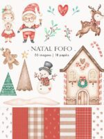 Natal Fofo - Kit Digital (Ni Estudio)