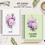 Kit Capas Lavanda (Moldes da Lê)