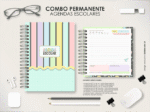 COMBO Permanente | Agendas Escolares (Moldes da Lê)