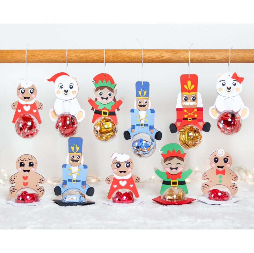 Cenário de Natal - Porta Doces | Caixas | Enfeites - Imagem 7