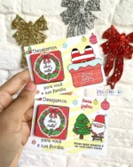 Cartão para chocolate cacau show Natal (Imagineese) - Imagem 2