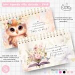 Mini Agenda 14x8 - Não Datada (Encaderna com Amor) - Imagem 4