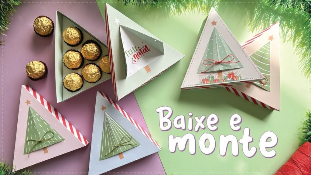 Caixa Árvore | Natal (Tudo pra Papelaria) - Imagem 1