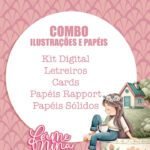 Fé Menina - Combo Ilustrações e Papéis (Tita)