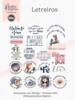Fé Menina - Combo Ilustrações e Papéis (Tita) - Imagem 6
