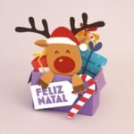 Pack Caixinhas presente de Natal com personagens (Nilmara Quintela) - Imagem 5