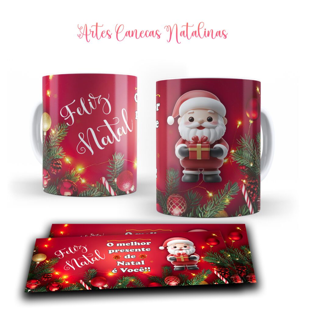 COMBO Natal 2024 - Artes Canecas - Imagem 22