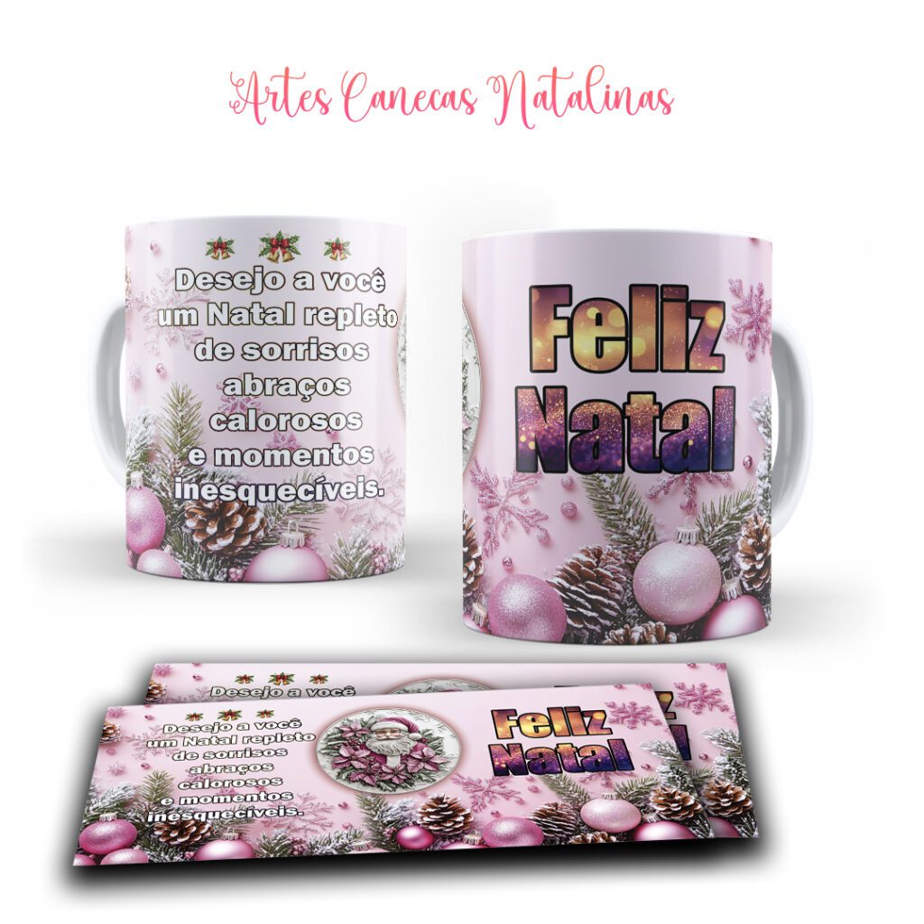 COMBO Natal 2024 - Artes Canecas - Imagem 23