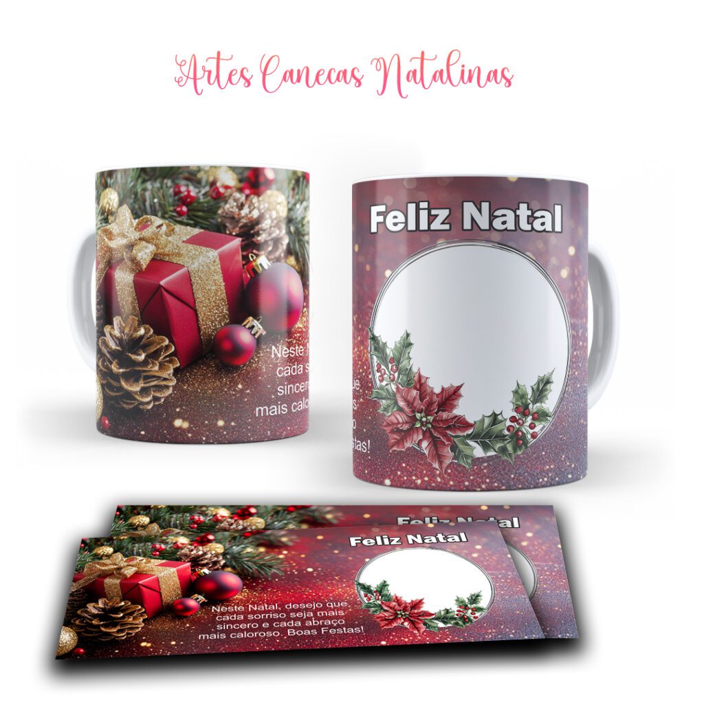 COMBO Natal 2024 - Artes Canecas - Imagem 24