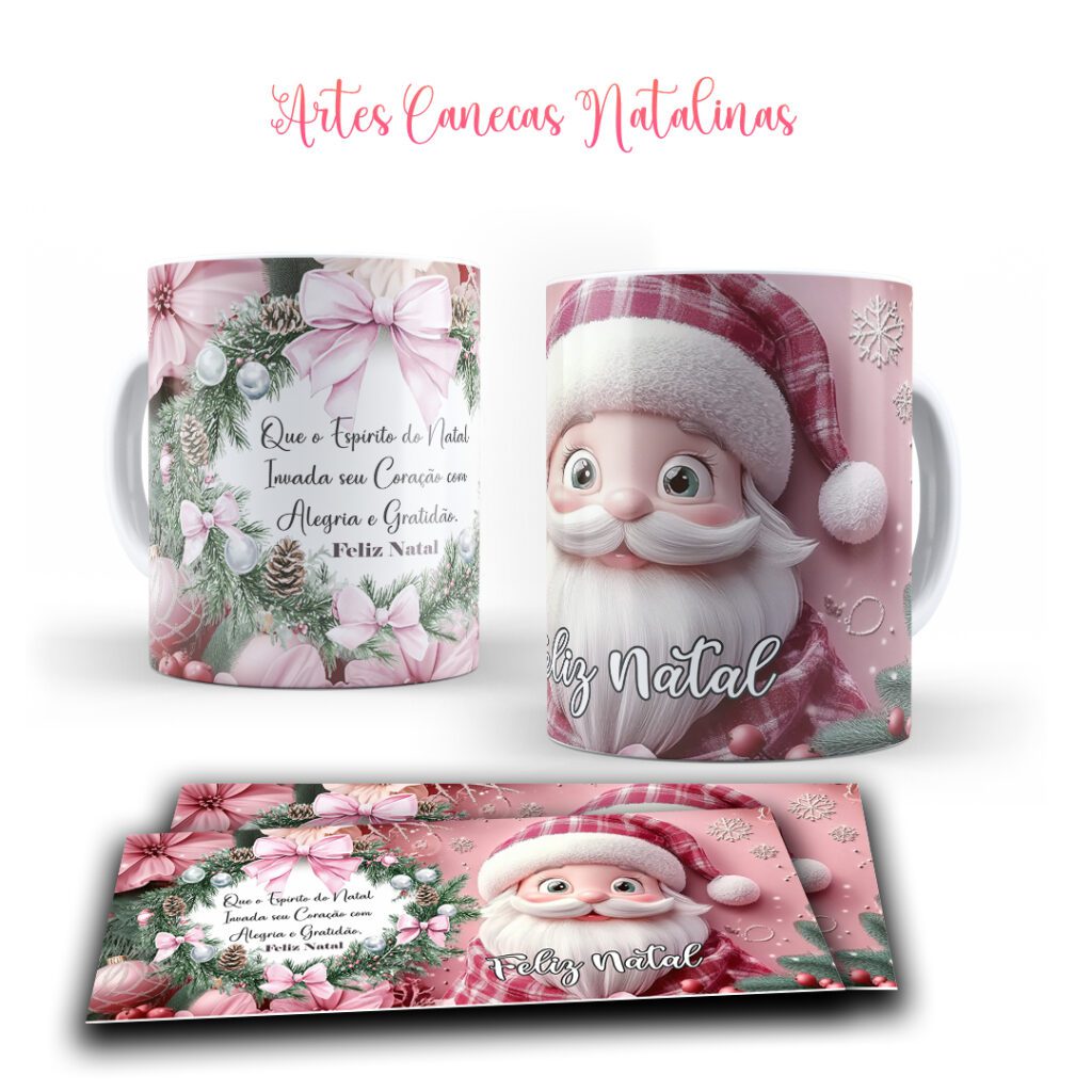 COMBO Natal 2024 - Artes Canecas - Imagem 21
