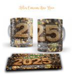 COMBO Ano Novo 2025 - Artes Canecas - Imagem 8
