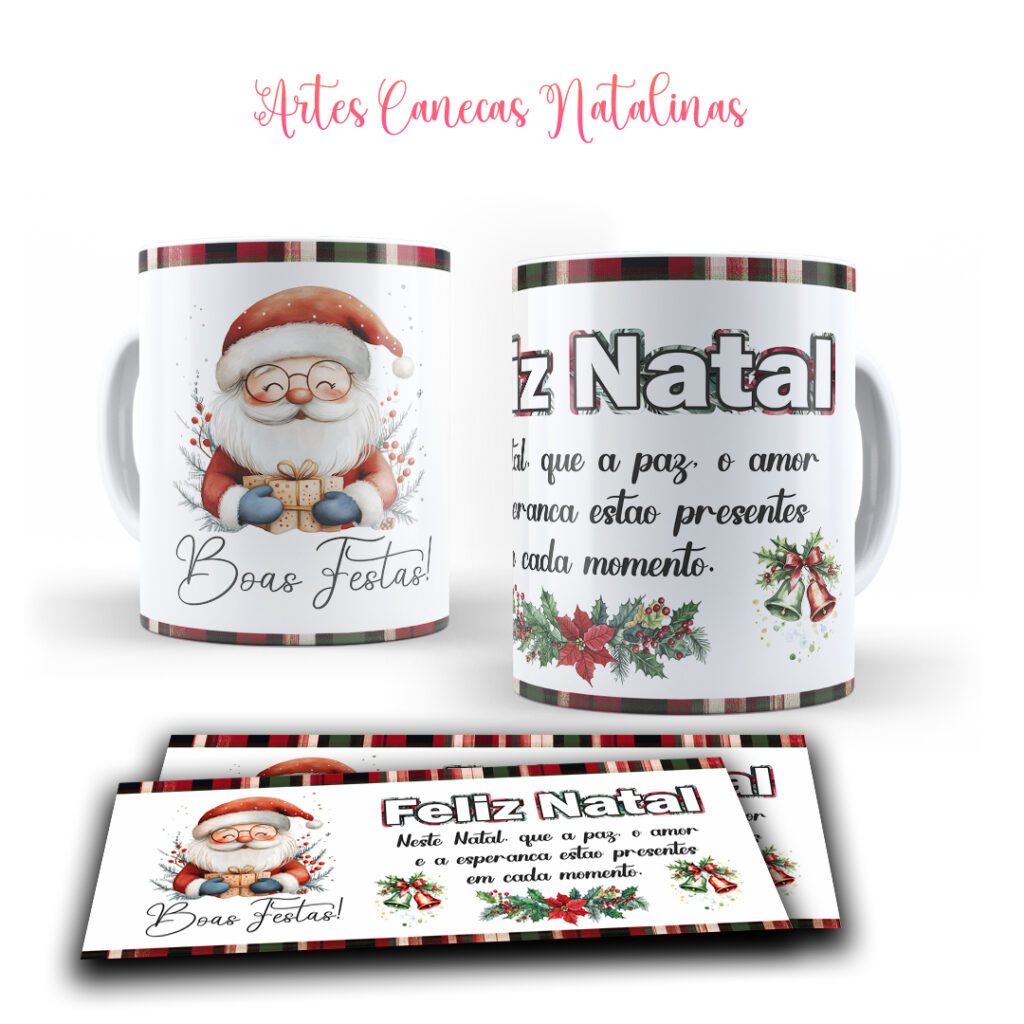 COMBO Natal 2024 - Artes Canecas - Imagem 14