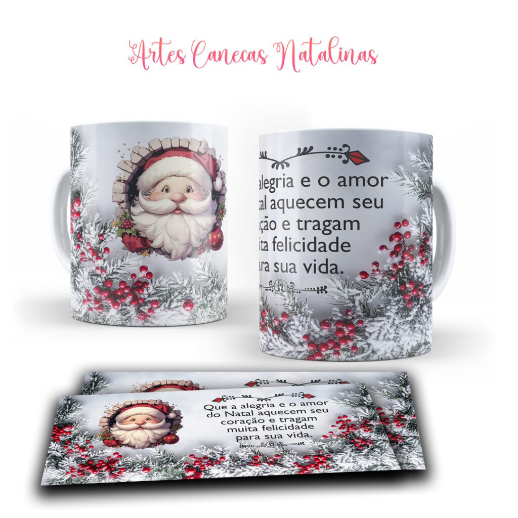 COMBO Natal 2024 - Artes Canecas - Imagem 12
