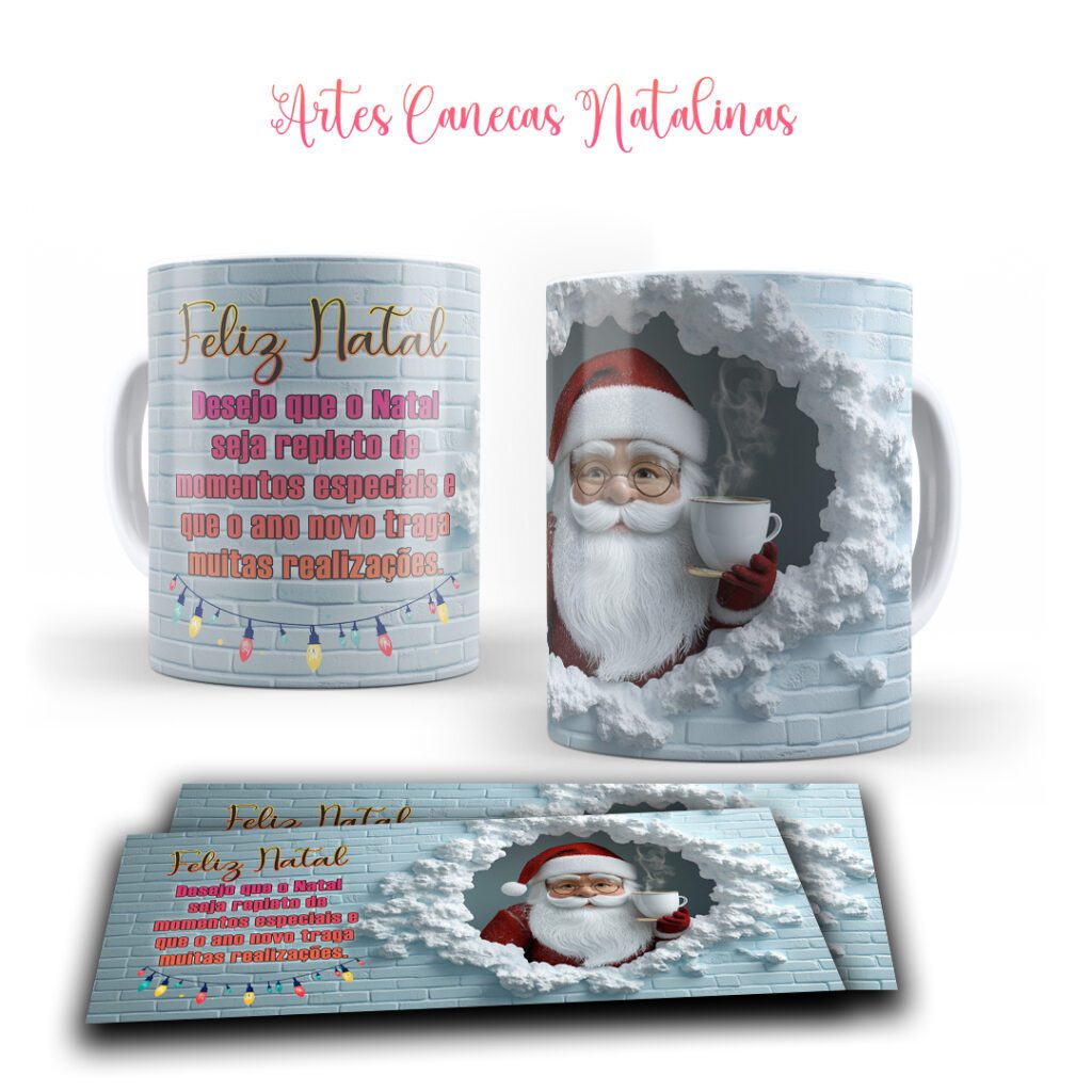 COMBO Natal 2024 - Artes Canecas - Imagem 13