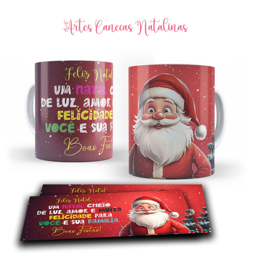 COMBO Natal 2024 - Artes Canecas - Imagem 8