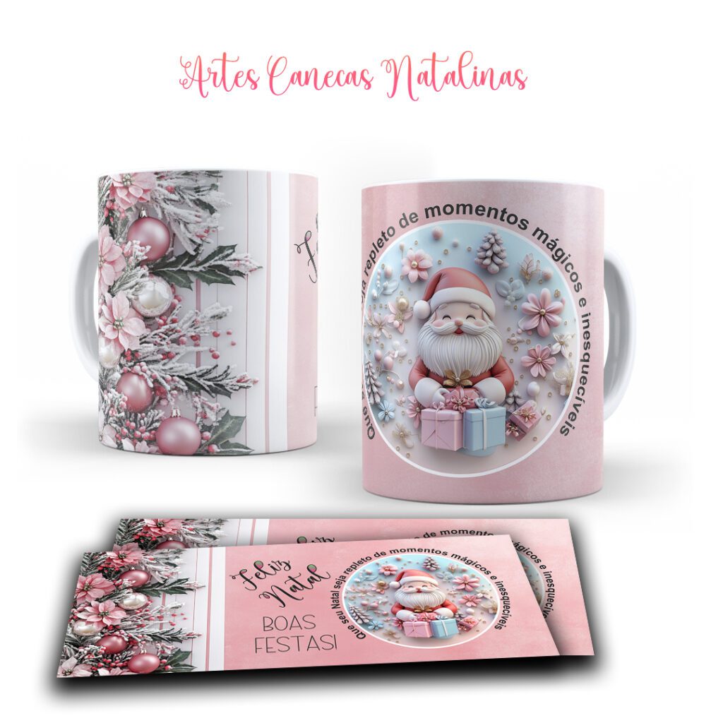 COMBO Natal 2024 - Artes Canecas - Imagem 6