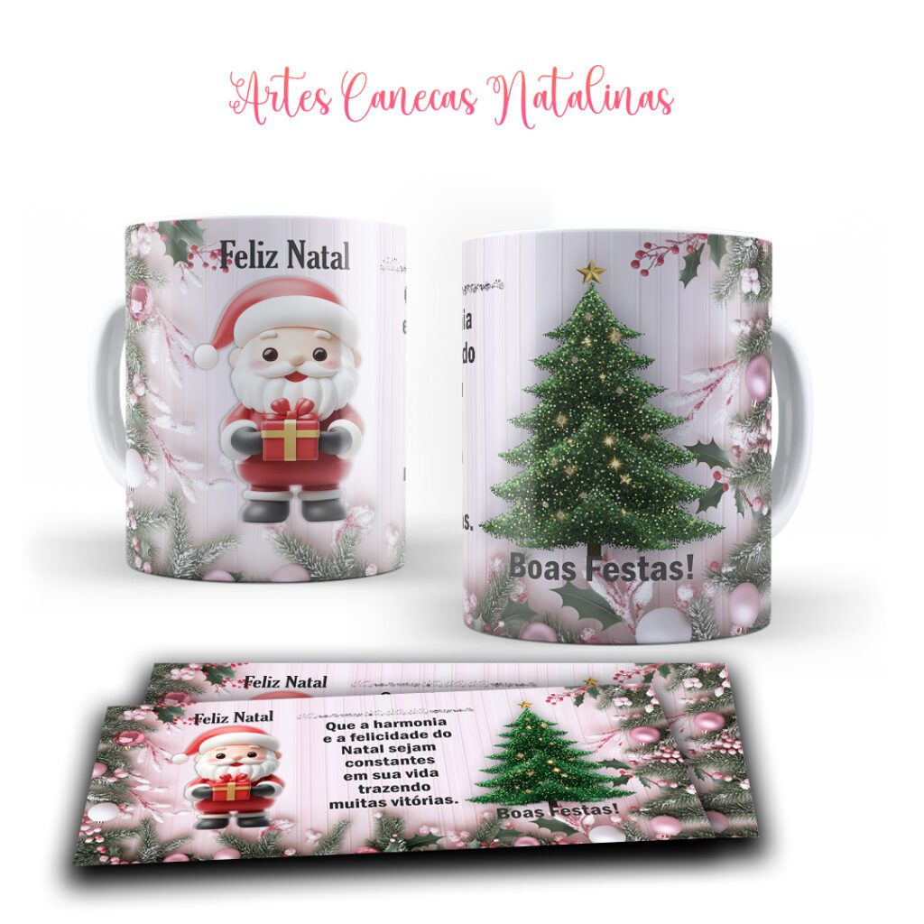 COMBO Natal 2024 - Artes Canecas - Imagem 4