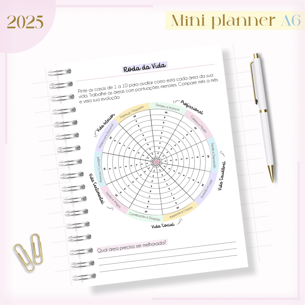Mini Planner A6 (Lina Criativa) - Imagem 6