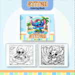Stitch Menino - Livro de Colorir (Pamella Vieira)