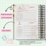 Agenda Datada A5 1DPP - Floral Terrosos (Jana Bicalho) - Imagem 2