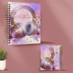 Agenda 2025: Coleção Meu Som - Fone (Le Poly) - Imagem 2