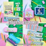 Etiquetas Escolares (Desenhitos da Jana)