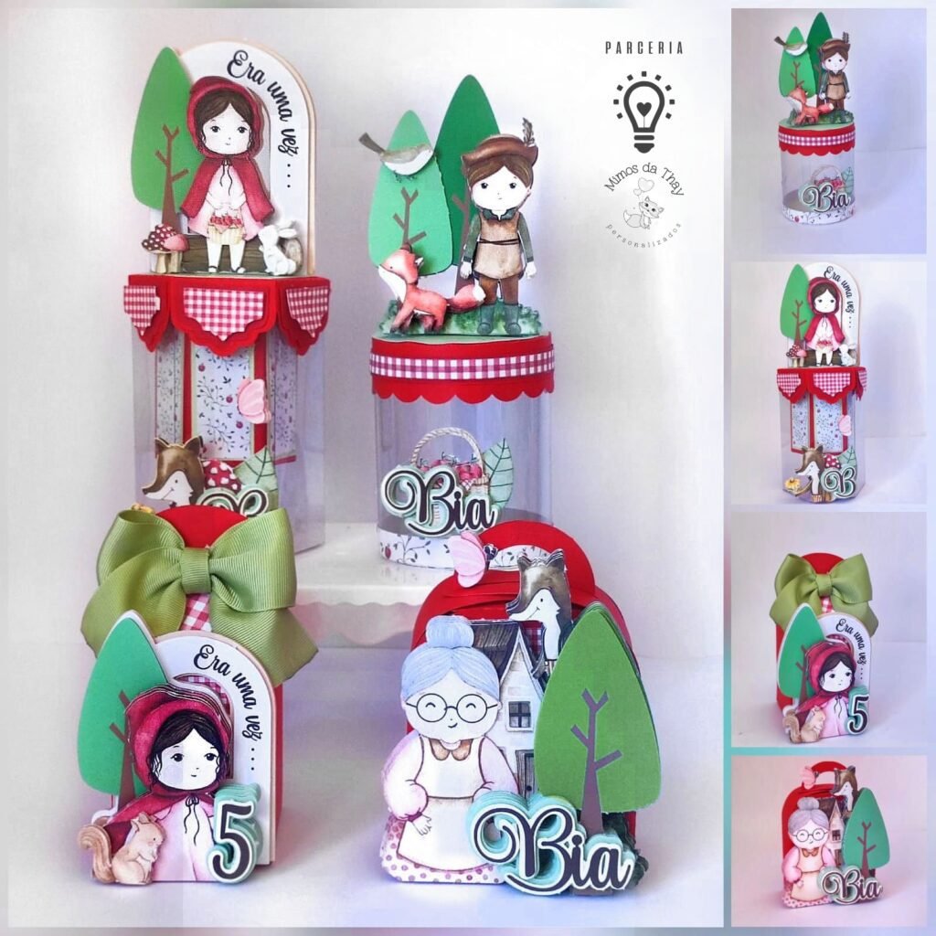 Chapeuzinho Vermelho - Kit Festa Pronta - Imagem 1