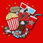 Noite de Cinema (SVG) - Topo de Bolo