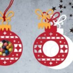 Bola de Natal - Porta Bombom