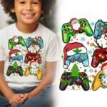 Natal Controle Video Game - Arte Avulsa